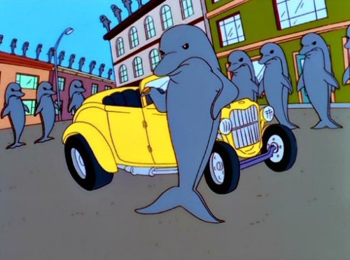 De nuevo el nuevo topic de las polleces encontradas por ahí Simpsons-delfines